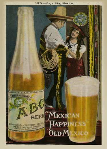 Aztec Prohibition Era Postcard